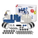 키디텍 멀티카 만들기 79피스, 블럭조립 놀이교구 : 렛츠고샵