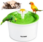 314003 Cat Water Fountain Pet Fountain,1.6L Auto Water Dispenser Circulating Quiet Dog Wat : 해피웰빙 2