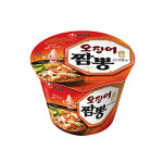 농심 오징어짬뽕 큰사발 115gX16개 한박스 : 동그라미물류