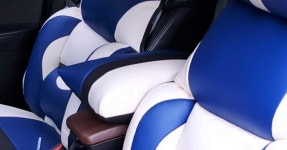 퍼시픽블루 차량용 콘솔 팔쿠션 : 카월드자동차 리무진버켓시트