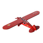 도움소 우드팬시 3D 입체 퍼즐 모형 조립 한국의 비행기 L-4 연락기 Piper Cub 만들기 키트 학습교구 : 도움소