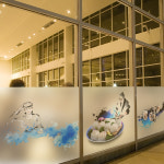 셀프인테리어,글라스시트지,안개시트지,창문시트지,엠보시트지,사생활보호,창문 인테리어,음식점,바다,회,횟집,회수산,생선,해녀, : 낭만창고