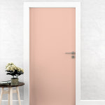 LX하우시스 현관문 방문 시트지 시공 라이트핑크 ES81 1조 세트(문2개+문틀1개) : 에코필름