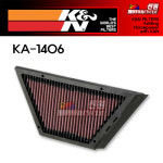 K&N 가와사키 ZZR400(ZX-14R)(06-11)/GTR1400(08-22) 에어필터 KA-1406 : 모토트랜드