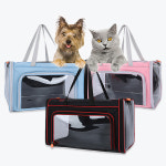 무료배송 프리미엄 반려동물 이동가방 CY 펫 백팩 캐리어 J-004 투명창 : 코지캣독