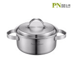 PN풍년 통5중 퓨어가르텐 냄비 양수 14cm 라면 이유식 젖병 열탕소독 냄비 혼수 집들이 : 탱이전자