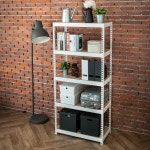 하트랙 5단 철제 선반 튼튼한 다용도실 제작 맞춤 모듈 200x200x900 : 하트랙