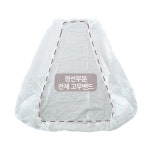 일회용 침대 커버 10매 전체밴드 부직포 마사지 1회용 매트리스 위생 호텔 모텔 펜션 : 타이몰