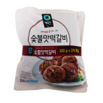 청정원 숯불맛 떡갈비640g (320g x 2묶음) 1개 : 달인식자재마트