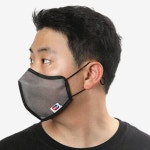 헬스장마스크 나노 비치는 시스루 통풍 조깅 헬스 운동 끈조절 마스크 : 더드림1983