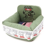 펫 파라다이스 스누피 카시트 강아지 반려동물 애견 차량용 카시트 : LuluBlue