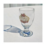 몽주르 오드아이고양이 앤틱고블렛잔(도자기피규어) : 몽주르