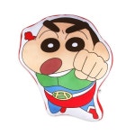 짱구는못말려 파자마 짱구 흰둥이 액션가면 바디필로우 쿠션 등받이 베개 : 센스샵토이