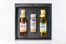 하눌애 국산참/들기름 선물세트 고소한 저온착유 180ml, 300ml [장애인생산품] : 하눌농장