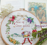 (동영상 강의) 캣님네 초록지붕집의 빨간머리 앤 프랑스자수 패키지 : 캣님네 프랑스자수