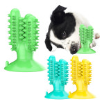 강아지칫솔 애견 셀프 칫솔 M 양치 치석제거기 이빨닦기 스케일링 장난감 : 써티이얼즈