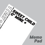 키치 떡메모지 SWEET CHILD O MINE : 아즈산산