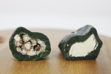 칠정 영광 모시 송편 모싯잎 송편 참깨 개떡 전라도특산품 명절 떡 선물세트 당일배송 : 칠정모시송편