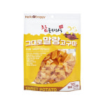 [무료배송] 참좋은간식 개구마 고구마말랭이 그대로 말랑고구마 스틱 큐브 넙적 3종콤보, 250g, 6개 : 펫트리츠