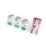 개별스위치 3구 멀티탭 스위치콘센트 콘센트 멀티콘센트 전기콘센트 전기스위치 : 런생활마켓