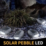 조약돌 바닥등 84mm LED쏠라 충전등 방수 태양광충전 : 씨즌M닷컴