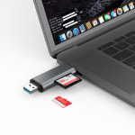 마이크로 SD TF 멀티 카드 리더기 블랙박스 USB C타입 아이패드 네비게이션 메모리칩 : 섬남