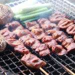 국내산 염통꼬치 20개 400g 캠핑 바베큐 꼬치구이 : 더마시따