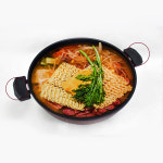 키친아트 금상첨화 인덕션 다용도 멀티 웍팬 코팅 찌개 볶음 대용량 식당 업소용 : 히스터