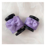 포피 쉬폰 리본 잉글리시 라벤더 English Lavender  10yd/ 청첩장리본 / 셀프웨딩 : 꽃잎상점