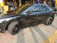 아우디 Q3 19인치 슈거레이 SSB 1061 휠 사용중인 휠 타이어 대품 가능 : 수원타이어월드