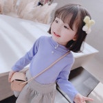 유아동 여아 아동복 진주 슬림 반짝이 긴팔티셔츠 : 현이네허니