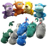 도기프렌드 애착인형 삑삑이 실타래 하마 악어 몬스터 : 펫포유