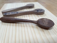 우드카빙 키트 재료, DIY 요거트, 이유식스푼블랭크 - 수저 받침대, 펜던트, 집콕취미 : 한스아저씨 손으로꼽작여