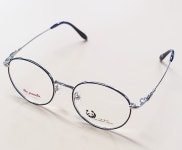 티타늄 메탈 동글이 시력보호안경 닥터판다 DP7131 C7 블루실버 : 판도라 선글라스