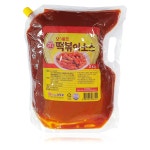 오뚜기 떡볶이소스 스파우트팩 2kg : 가득찬 푸드스토어