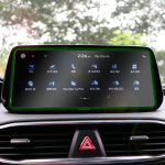 2020 신형 더뉴 싼타페TM 네비게이션 액정보호 기스방지 풀커버 필름 튜닝용품 : 가오몰