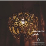 보헤미안스타일 마크라메 전등갓 등갓 조명커버 : 러브꿀단지