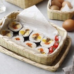 촘촘 친환경 대나무 도시락 세트 샌드위치 김밥 우드 여름 피크닉 감성 과일 도시락통 찬합 : 니누샵