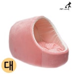 비단결 극세사 동굴하우스 (대) (핑크) : 제이엔팩토리