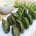 [원앙떡집]  담양댓잎3종세트(쑥개떡, 모시송편, 깨송편) : 원앙떡집