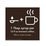 스타벅스 북미판 커피시럽 4개 세트 헤이즐럿 바닐라 카라멜 : 맥스바이