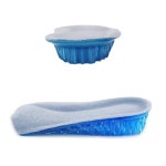 남자 여자 파워 젤 뒷굽 키높이 깔창 3cm 신발 운동화 푹신한 실리콘 쿠션 : 보보스