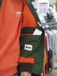 JEEP 남녀공용 루스핏 배색 항공점퍼 GJ4JPU291 : 롯데이천점 JEEP