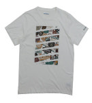 h6721 남성 100 라운드넥 반팔티 컬럼비아 구제모은 : 구제모은 gujemoeun