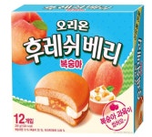 오리온 후레쉬베리 복숭아 336g 12입 : 폭탄맞은 과자상점