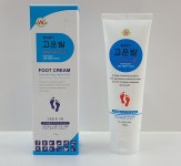 고운발 풋크림 튜브 발각질 120g 1개 토코페롤/포도씨오일함유/부드럽고/촉촉하게/굳은각질 : 자연건강메디컬