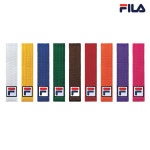 FILA 휠라 태권도 색띠 벨트 컬러 띠 1번띠 한번띠 (160cm,180cm) : 더킥
