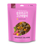 자연애 순 오리고기 고구마말이 300g 강아지 수제 간식 : 펫과토이