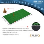 골프 드라이브 어프로치 연습 개인타석 스윙 매트 : 진리바미샾