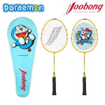주봉 도라에몽 캐릭터 쥬니어 짧은 배드민턴 라켓 2자루 : 제이투씨스포츠